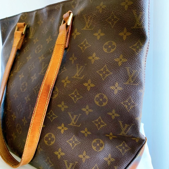 Louis Vuitton Monogram Coated Canvas Cabas Mezzo Bag - Picture 3 of 16